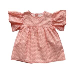 NWT Oliver & Rain Ruffle Sleeve Top Size 3T